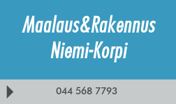 Maalaus&Rakennus Niemi-Korpi logo